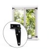 Murtenze Iron T-Shaped Door Hinges Rust-Proof 50lb Capacity-5