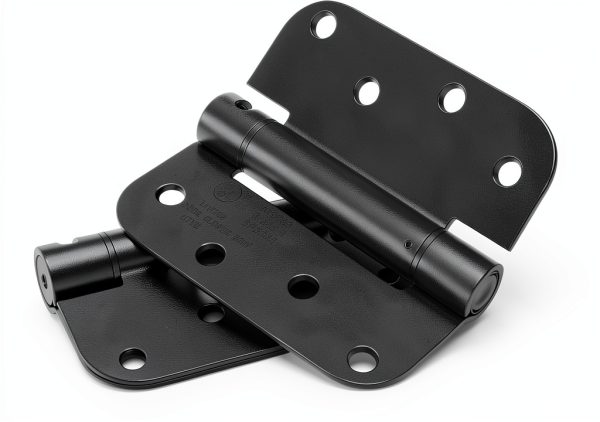Goldenwarm Door Hinges Iron Matte Black Heavy Duty-6