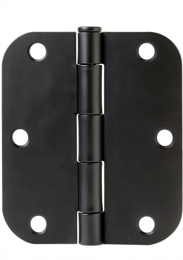 Amazon Basics Door Hinges Steel Matte Black 18 Pack-0