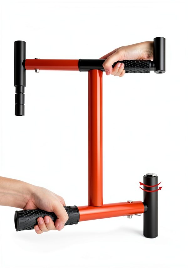 Bearfire Door Hinge Tool Heavy Duty Steel Ergonomic Handle-6