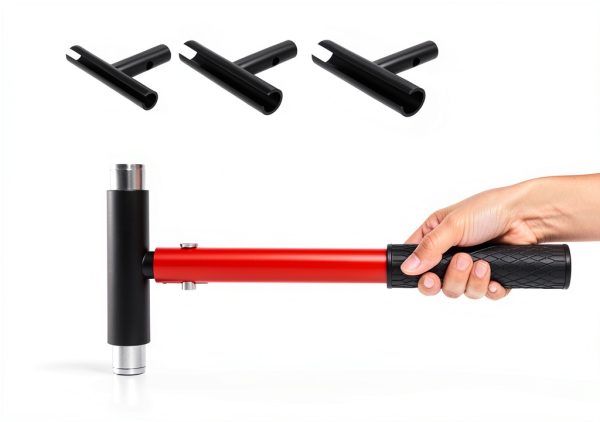 Bearfire Door Hinge Tool Heavy Duty Steel Ergonomic Handle-2