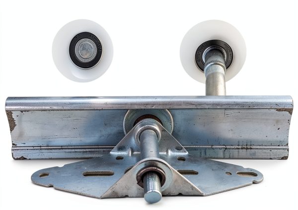 SURPASS Garage Door Kit Nylon Rollers Rust Resistant Hinges-5