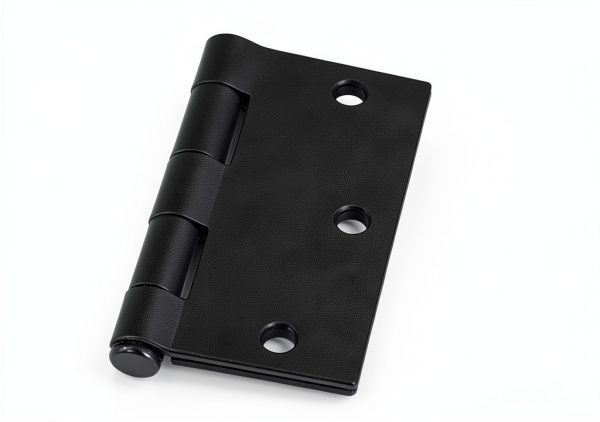 OMANSKO Matte Black Door Hinges Iron Square 6 Hole-4