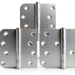 Kolet Door Hinges Stainless Steel Ball Bearing Brushed-0