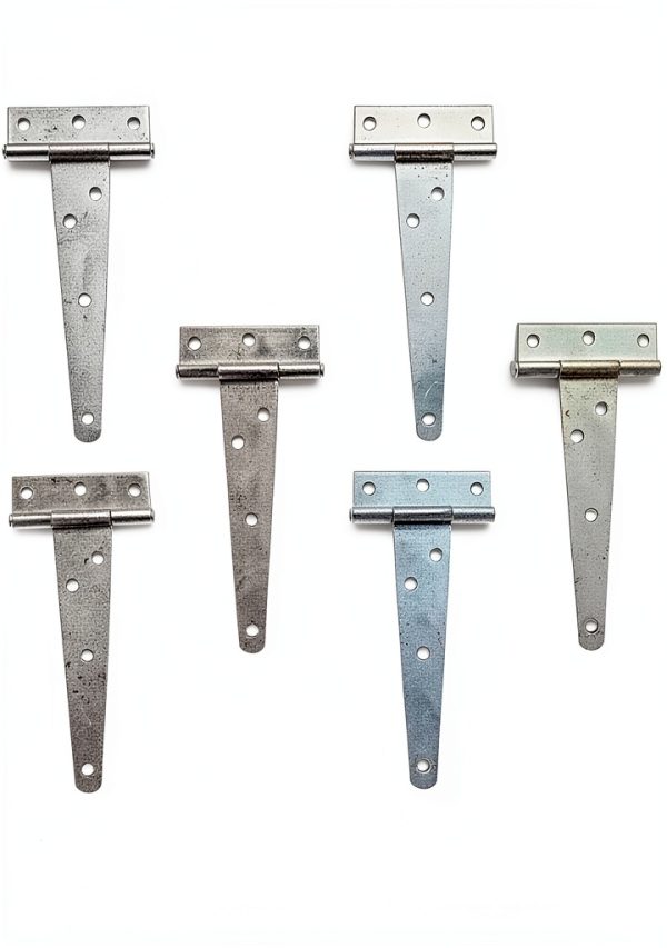 Murtenze Iron T-Shaped Door Hinges Heavy Duty Rust Proof-0