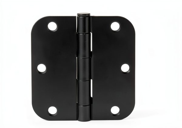 Amazon Basics Door Hinges Steel Matte Black 18 Pack-1