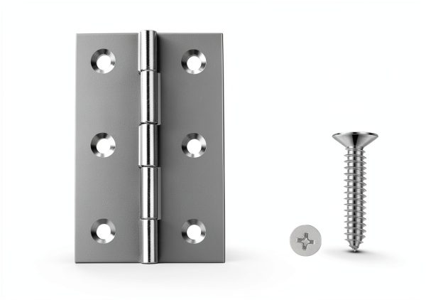 QANQIUPLE Stainless Steel Hinge 3 Inch Door Mount Polished-2