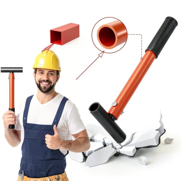 Bearfire Door Hinge Tool Heavy Duty Steel Ergonomic Handle-1