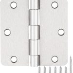JIW Satin Nickel Door Hinges Steel 30 Pack Standard-0