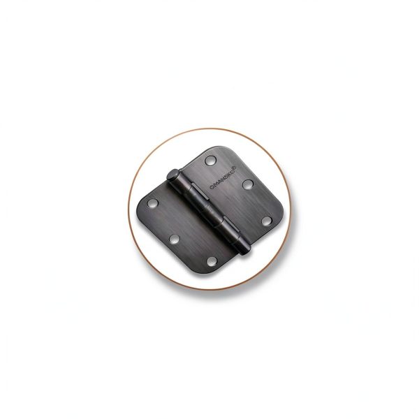 OMANSKO Door Hinges 3.5 Inch Oil Rubbed Bronze Iron-5