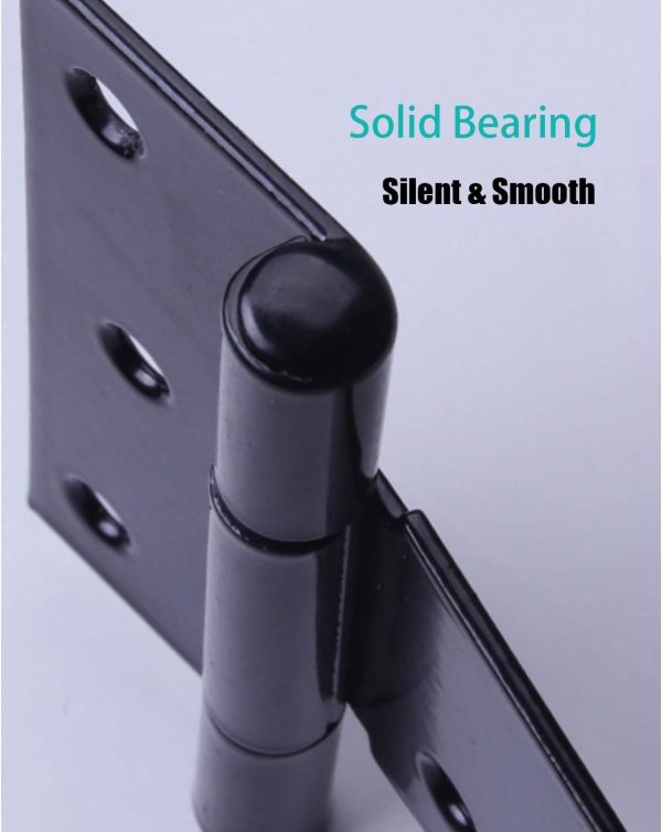HLMOptimo T Hinge Low Carbon Steel Powder Coated Door Hinge-4