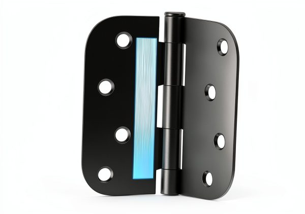 Goldenwarm Door Hinges Heavy Duty Iron Matte Black Finish-2