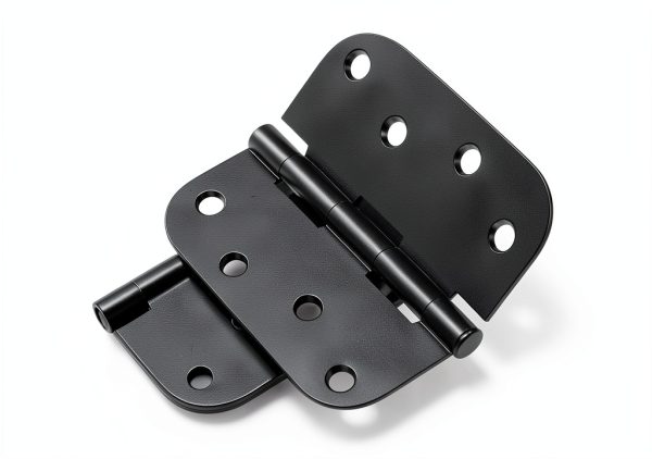 Goldenwarm Door Hinges Heavy Duty Iron Matte Black Finish-4