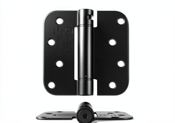 Goldenwarm Door Hinges Iron Matte Black Heavy Duty-1