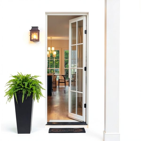Goldenwarm Door Hinges Iron Matte Black Heavy Duty-3