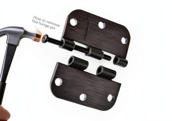 OMANSKO Door Hinges 3.5 Inch Oil Rubbed Bronze Iron-3