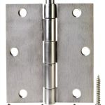 TICONN Door Hinges Steel Construction Removable Pin-0