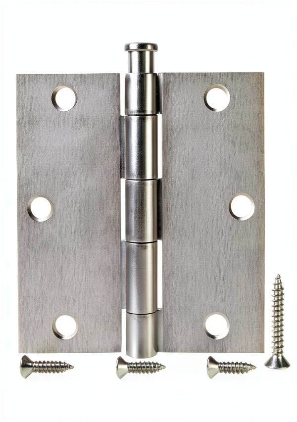 TICONN Door Hinges Steel Construction Removable Pin-0