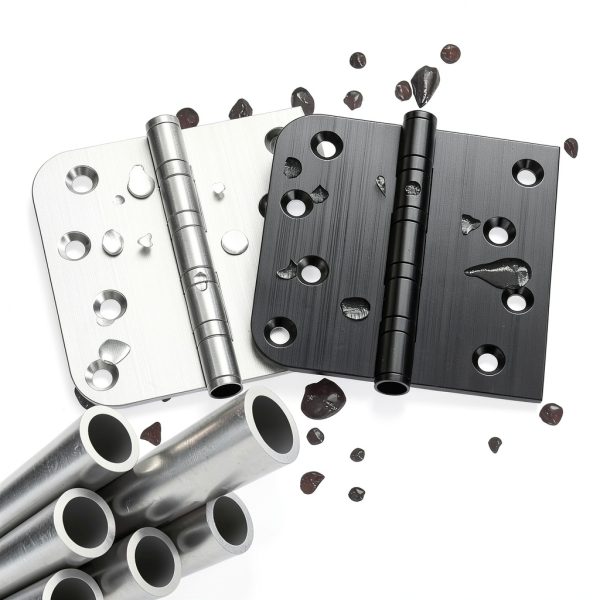 Kolet Door Hinges Stainless Steel Ball Bearing Brushed-1