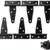 Murtenze Iron T-Shaped Door Hinges Rust-Proof 50lb Capacity-1