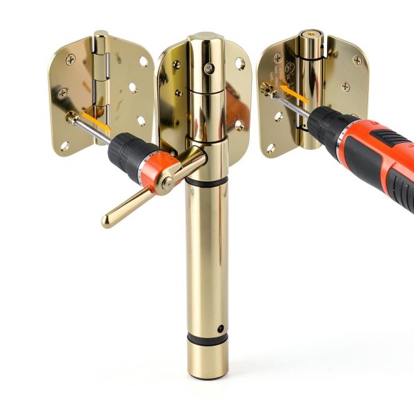 Goldenwarm Self Closing Door Hinges Iron Heavy Duty-3