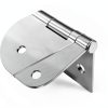 HOSOM Door Hinges Brushed Nickel Iron Heavy Duty 4 Inch-3