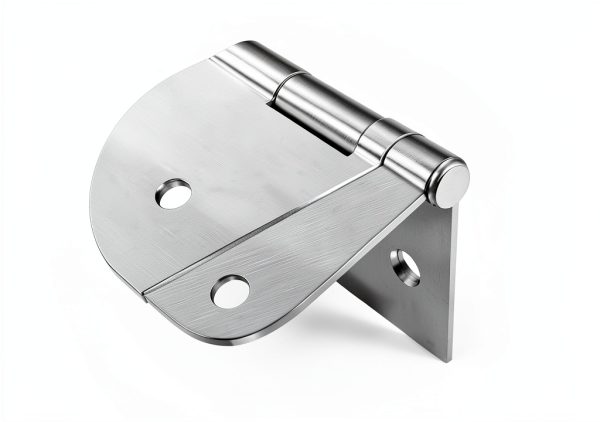 HOSOM Door Hinges Brushed Nickel Iron Heavy Duty 4 Inch-3