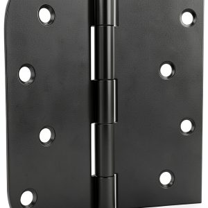 Goldenwarm Matte Black Door Hinges Iron 4x4 Inch 3 Pack-0
