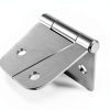 HOSOM Door Hinges Iron Brushed Nickel Heavy Duty-2