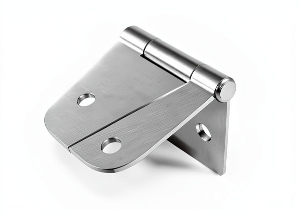 HOSOM Door Hinges Iron Brushed Nickel Heavy Duty-2