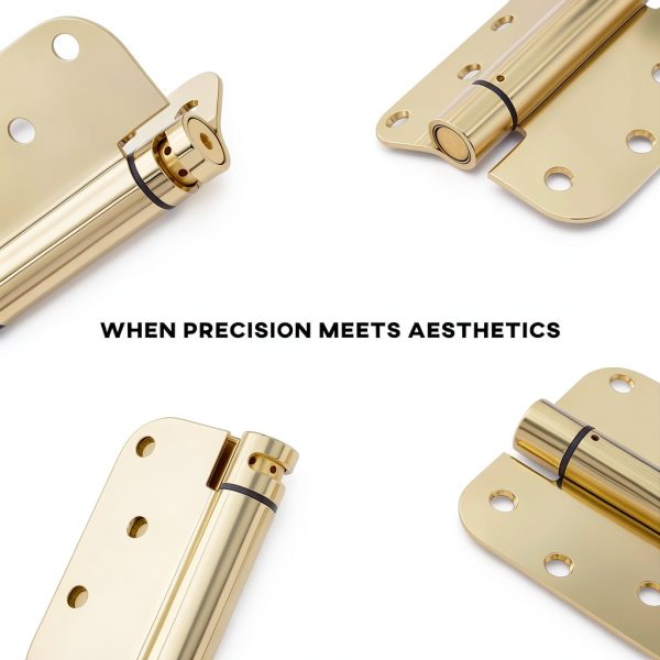 Goldenwarm Door Hinges Iron Self Closing Spring Hinges-4