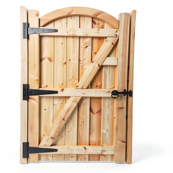 Murtenze Barn Door Hinges Iron T-Shaped Design 50lb Capacity-6