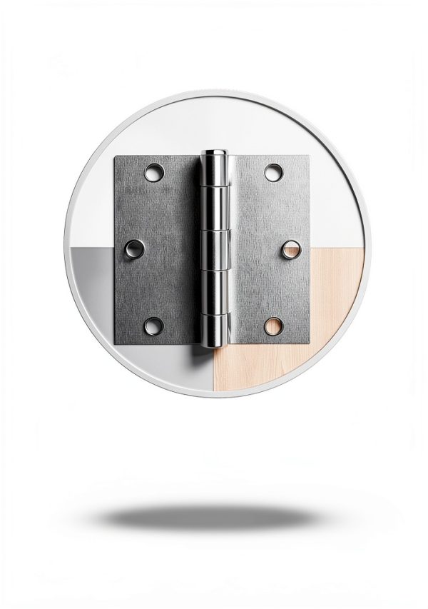 TICONN Door Hinges Steel Construction Removable Pin-6