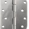HOSOM Door Hinges Iron Brushed Nickel Heavy Duty-0