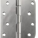 HOSOM Door Hinges Iron Brushed Nickel Heavy Duty-0