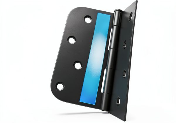 Goldenwarm Matte Black Door Hinges Iron 4x4 Inch 3 Pack-2