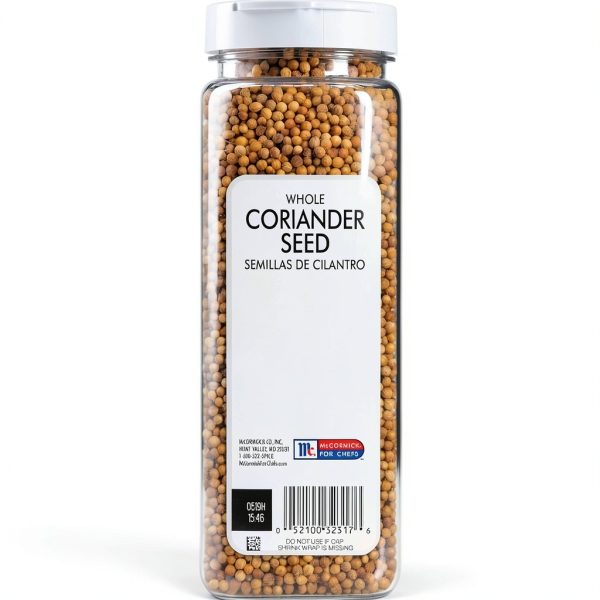 Coriander Seed McCormick Whole Spice 11oz for Chefs-3