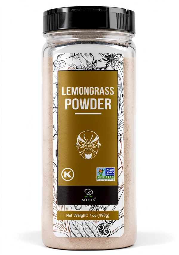 Lemongrass Powder Soeos Spice Non GMO 7oz-0