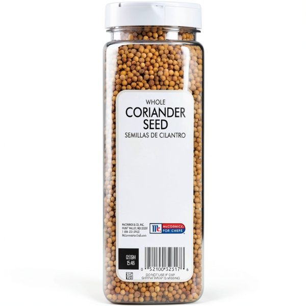 Coriander Seed McCormick Whole Spice 11oz for Chefs-4