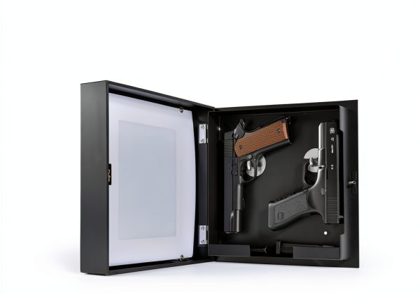 2 2 inch Ultra Thin Metal Hidden Safe by MODorlia Wall Mount Design-1