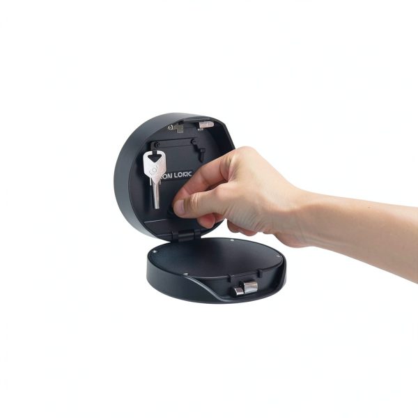 Iron Lock® Smart Wall Mount Key Lock Box with Bluetooth & Mechanical Keyless Entry, Large Capacity for Keys&Access Cards, Auto Lock, App Control, IP65 Waterproof, Secure Code, for Home Office&Airbnb-4