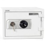 Fireproof Home Safe Hollon HS-310D 2‑Hour UL Rated Wall Safe Gray-0