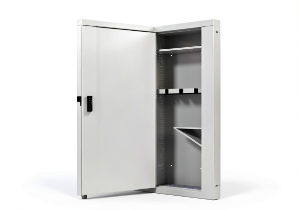 Wall Gun Safe RHHVVR Hidden with Digital Keypad Adjustable Shelves-3