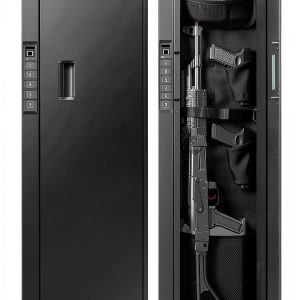 43.3" Tall Wall Safe Between Stud, In Wall Safe With Removable Shelf, Hidden Gun Safe, Security Home safe For Storage Firearms Money Medicine-0