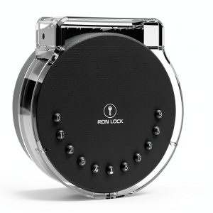 Iron Lock® Smart Wall Mount Key Lock Box with Bluetooth & Mechanical Keyless Entry, Large Capacity for Keys&Access Cards, Auto Lock, App Control, IP65 Waterproof, Secure Code, for Home Office&Airbnb-0