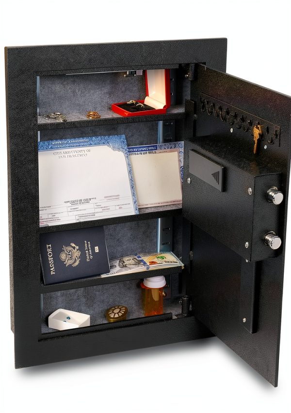 Viking Security Safe VS-52BLX Wall Safe with Biometric Fingerprint-7