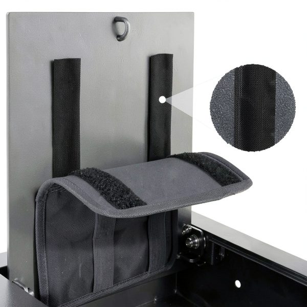 Hidden Wall Safe XDeer 0.405 cuft Portable Black Safe with Pegboard-4