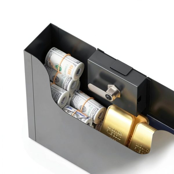 Hidden Wall Safe by Elder Welder Metal Build and Combination Lock-5
