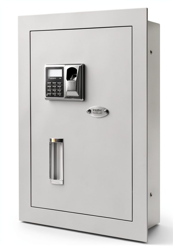 Viking Security Safe VS-52BLXW Heavy Duty Wall Safe with Fingerprint-0
