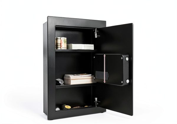 Wall Safe Goplus 22" Electronic Mount Safe with Digital Keypad Black-7